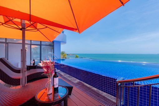 BÃI TRƯỚC Villa 8PN view biển